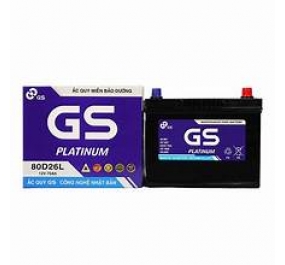 Ắc quy khô GS 80D26L/R (12V-70Ah)